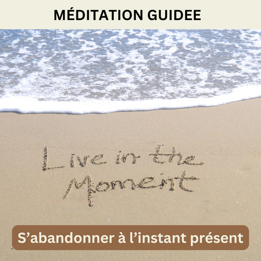 Méditation guidée "'s'abandonner à l'instant présent"